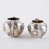 Pao Cheng. EXCEPTIONAL SILVER TEA SERVICE WITH DRAGON DECORATION - photo 8