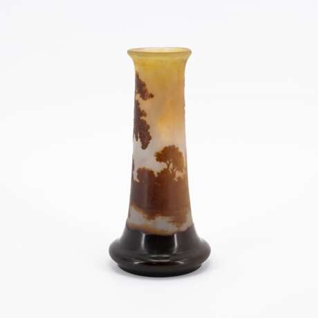 Emile Gallé. SMALL VASE WITH WETLAND LANDSCAPE - photo 2