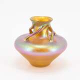 Loetz Witwe. GLASS VASE WITH 'CANDIA SILBERIRIS' DECOR AND CURVED HANDLES - photo 3