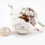 Frankenthal. PORCELAIN TEA POT WITH BIRD DECOR AND CUP WITH SAUCER AND FLORAL DECOR - фото 6
