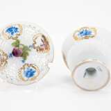 Meissen. SMALL PORCELAIN TERRINE WITH ROSE FINIAL AND BIRD CARTOUCHES - фото 6