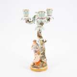 Meissen. CHANDELIER WITH ROCAILLES, VENUS AND CUPID - photo 4