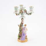 Meissen. CHANDELIER WITH ROCAILLES, VENUS AND CUPID - photo 1