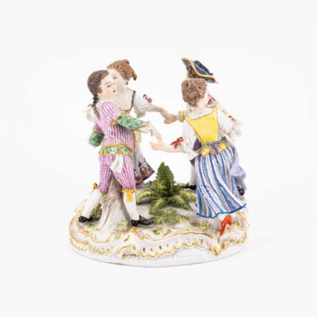 Meissen. PORCELAIN FIGURINE ENSEMBLE "DER KINDERREIGEN" - photo 4