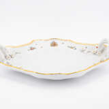 Meissen. LARGE PORCELAIN HANDLED BOWL WITH DECORATION FROM THE SWAN SERVICE - фото 3