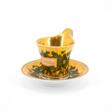 KPM. PORCELAIN CUP AND SAUCER WITH IVY AND INSCRIPTION "ERINNERUNG" - Auction prices