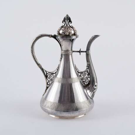 Émile Froment-Meurice. SILVER COFFEE AND TEA SERVICE IN ORIENTAL STYLE - photo 19