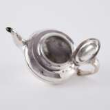 Richard Pearce & George Burrows. GEORGE IV SILVER TEAPOT WITH FLORAL KNOB - photo 5