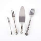 Georg Jensen. ONE CAKE LIFTER & THREE SERVING FORKS "BLOSSOM" AMONGST OTHERS - photo 1