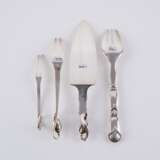 Georg Jensen. ONE CAKE LIFTER & THREE SERVING FORKS "BLOSSOM" AMONGST OTHERS - фото 2
