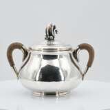 Denmark. SILVER COFFEE SET WITH MARTELLEE SURFACE AND VEGETABLE FINIALS - photo 10