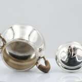 Denmark. SILVER COFFEE SET WITH MARTELLEE SURFACE AND VEGETABLE FINIALS - photo 14