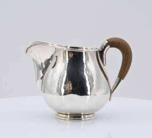 Denmark. SILVER COFFEE SET WITH MARTELLEE SURFACE AND VEGETABLE FINIALS - photo 16