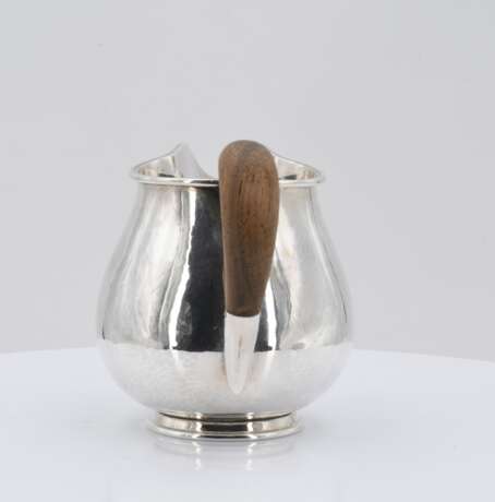 Denmark. SILVER COFFEE SET WITH MARTELLEE SURFACE AND VEGETABLE FINIALS - photo 17