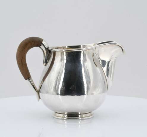 Denmark. SILVER COFFEE SET WITH MARTELLEE SURFACE AND VEGETABLE FINIALS - photo 18