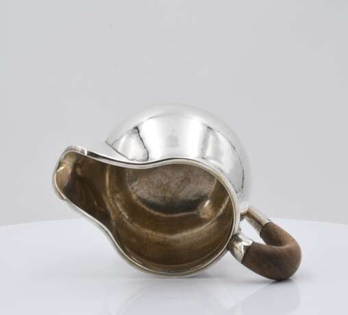 Denmark. SILVER COFFEE SET WITH MARTELLEE SURFACE AND VEGETABLE FINIALS - photo 20