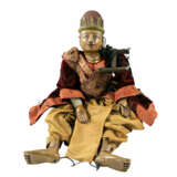 Prächtige Marionette aus Holz. THAILAND, 20. Jahrhundert. - Foto 1