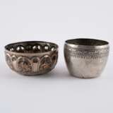 ENSEMBLE OF SIX SILVER BOWLS AND TWO BOXES - photo 8