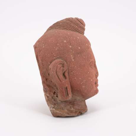 SMALL SANDSTONE BUDDHA-HEAD - фото 4