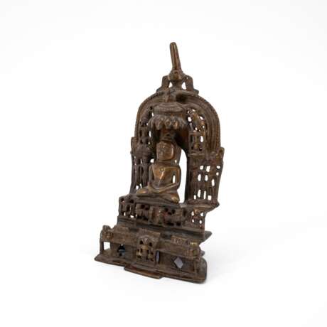 SMALL COPPER-BRONZE JAIN-ALTAR Jain-Altar - photo 1