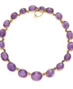 Bijoux. Historic Amethyst-Necklace