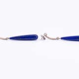 Lapis Lazuli-Diamond-Ear Jewellery - photo 2