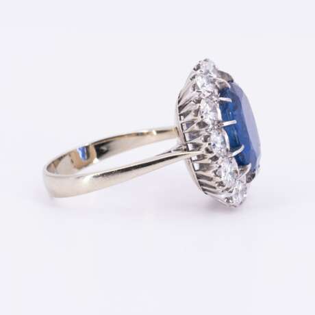 Saphir-Diamant-Ring - Foto 4