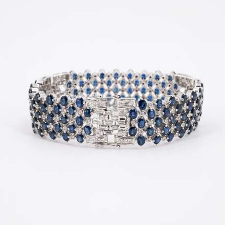 Sapphire-Diamond-Bracelet - фото 3