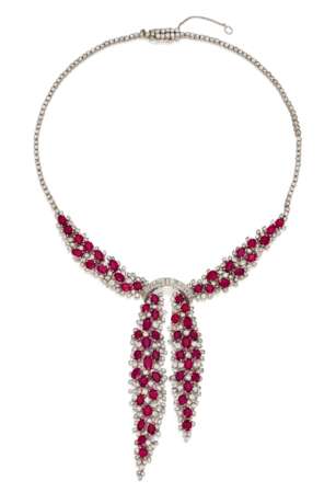 Gemstone-Diamond-Necklace - фото 1