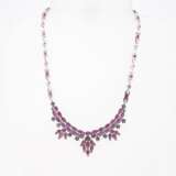 Ruby-Diamond-Necklace - photo 2