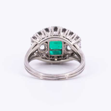 Smaragd-Diamant-Ring - Foto 3