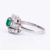 Smaragd-Diamant-Ring - Foto 5
