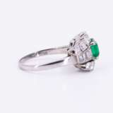 Smaragd-Diamant-Ring - Foto 2