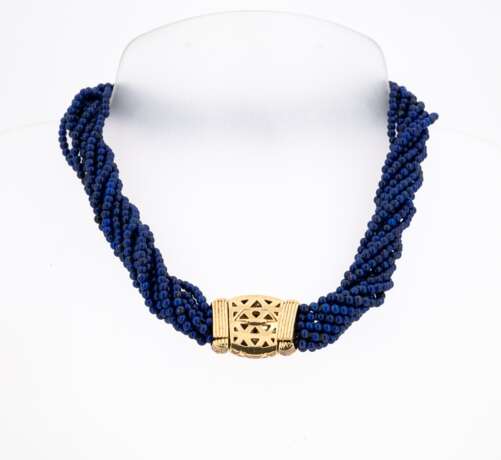 Van Cleef & Arpels. Lapis-Lazuli-Diamond-Necklace - photo 2