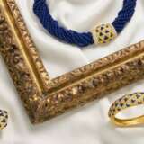 Van Cleef & Arpels. Lapislazuli-Diamant-Collier - Foto 6