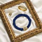 Van Cleef & Arpels. Lapislazuli-Diamant-Collier - Foto 7