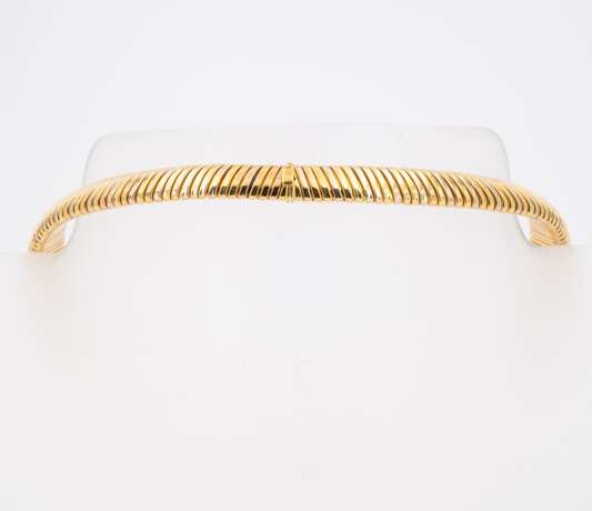 Cartier. Gold-Set: Collier, Armband und Ohrsteckclips - Foto 3