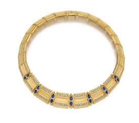 Georg Hornemann. Sapphires-Diamond-Necklace