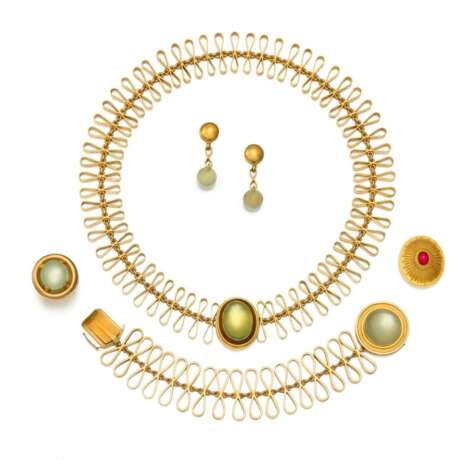 Elisabeth Treskow. Set: Ring, Ear Studs, Bracelet & Necklace - photo 1