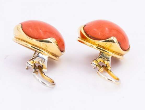 Elisabeth Treskow. Coral-Set: Ring and Ear Studs - фото 9