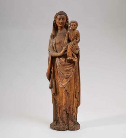 French School. Madonna with Enfant Christ - photo 1