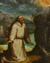 Girolamo Massei. Saint Francis