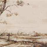 Jan Lievens. River Landscape with Tree and Cross - photo 1