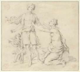 Jan Claudius de Cock. Venus and Adonis