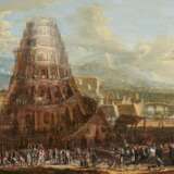 Niederländische Schule. Der Turmbau zu Babel - Foto 1