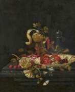 Якоб Ротиус. Jacob Rotius. Still Life with Fruits, Glass and a Chinese Bowl