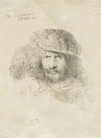 Giovanni Benedetto Castiglione. Four Etchings: Heads of Prophets - photo 2