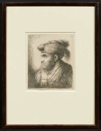 Giovanni Benedetto Castiglione. Four Etchings: Heads of Prophets - фото 9