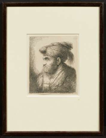 Giovanni Benedetto Castiglione. Four Etchings: Heads of Prophets - photo 9