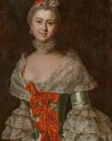 Barbara Rosina von Lisiewska. Portrait of a Young Missus of Tschirschky-Bögendorff